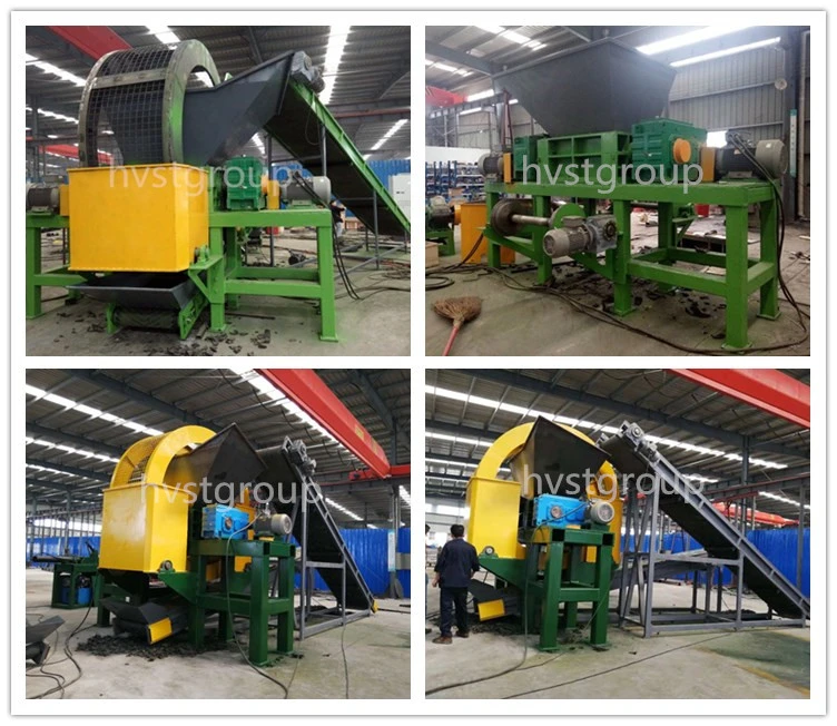 Tyre Grinding Line to Crumb Rubber Waste Rubber Plastic Processing Crushing Equipment