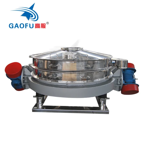 Garlic Onion Ginger Powder Grading Sieving Vibration Straight Row Sieve Sifter Machine