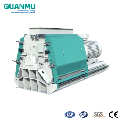 High Efficiency Chicken and Poultry Animal Feed Hammer Mill in Grinding Equipment with CE Certification